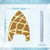 Giraffe print Arrowhead Kickboard