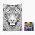 Tiger Doodle Blanket