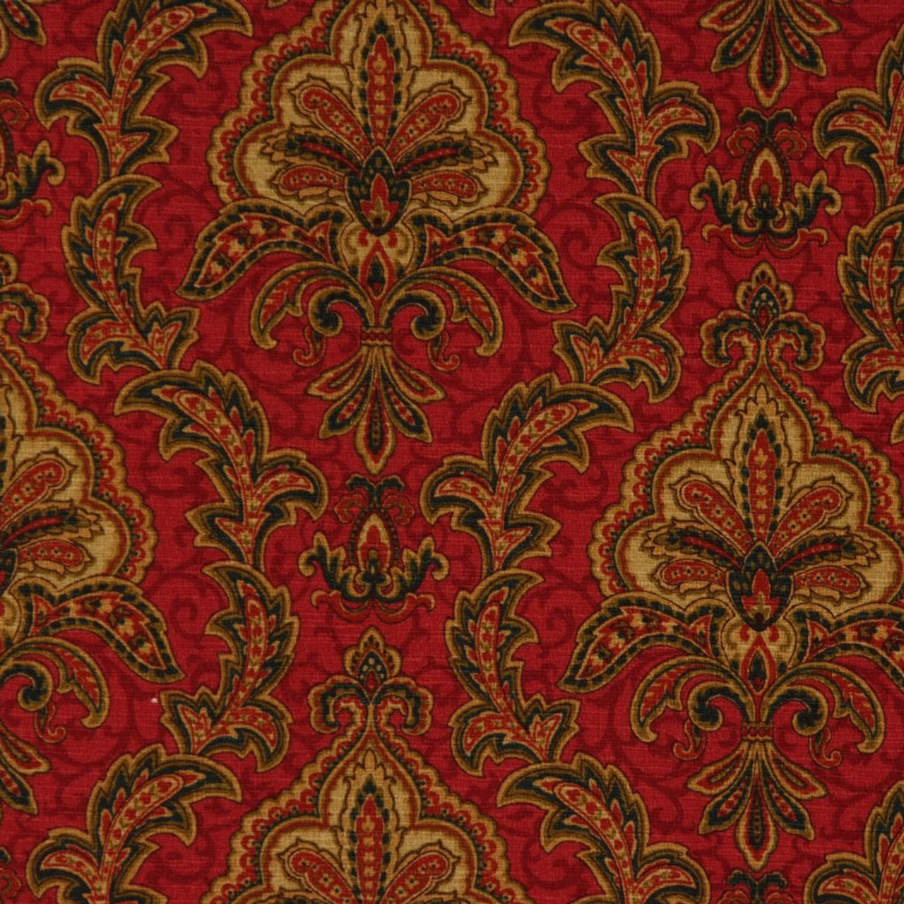 1165Cb Scarlet by RM CoCo Designer Fabric - Swanky Fabrics