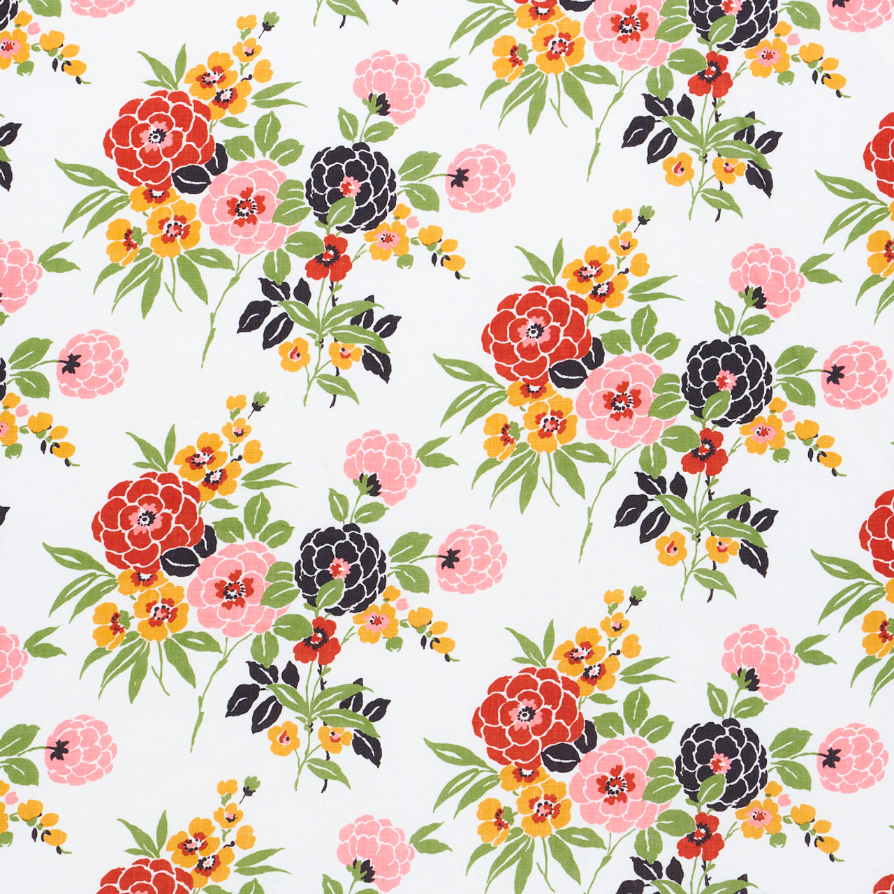 Valentina Floral Multicolor 180022 by Schumacher Designer Fabric
