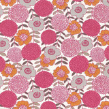 Arcodoro Papaya by Kasmir Designer Fabric 5063 100% Cotton CHINA 15,000 Wyzenbeek Double Rubs Horizontal: 27 inches and Vertical: 25 2/8 inches 54 - Swanky Fabrics -