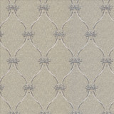 Boheme Silver by Kasmir Designer Fabric 5100 100% Polyester TAIWAN 15,000 Wyzenbeek Double Rubs Horizontal: 1 3/8 inches and Vertical: 2 2/8 inches 55 - Swanky Fabrics -