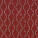 Bonju Ikat Chili by Kasmir Designer Fabric 5071 100% Polyester Embroidery 100% Polyester CHINA Not Tested Horizontal: 3 7/8 inches and Vertical: 5 6/8 inches 53 - 58 - Swanky Fabrics -