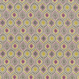 Deleece Purple Haze by Kasmir Designer Fabric 5071 100% Cotton PAKISTAN 15,000 Wyzenbeek Double Rubs Horizontal: 6 6/8 inches and Vertical: 13 4/8 inches 54 - 55 - Swanky Fabrics -
