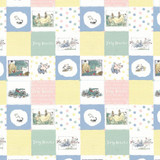 Dirty Beasts Pat Pastel by Kasmir Designer Fabric 1445 100% Cotton TURKEY Not Tested Horizontal: 18 1/8 inches and Vertical: 25 2/8 inches 55 - Swanky Fabrics -