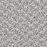 Fishscales Gray by Kasmir Designer Fabric 5123 80% Recycled Cotton 20% Polyester USA 9,000 Wyzenbeek Double Rubs Horizontal: 4 6/8 inches and Vertical: 3 6/8 inches 54 - Swanky Fabrics -