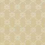 Ionic Scroll Natural by Kasmir Designer Fabric 5111 100% Polyester CHINA Not Tested Horizontal: 7 4/8 inches and Vertical: 12 inches 52 - 59 - Swanky Fabrics -
