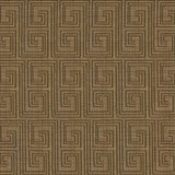 Labyrinth Pebble by Kasmir Designer Fabric 1443 65% Cotton 35% Polyester Embroidery 100% Rayon INDIA 3,000 Wyzenbeek Double Rubs Horizontal: 3 2/8 inches and Vertical: 6 1/8 inches 52 - 55 - Swanky Fabrics -
