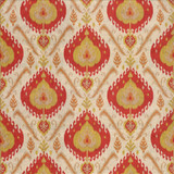 Marazzi Tomato by Kasmir Designer Fabric 1434 100% Polyester CHINA 51,000 Wyzenbeek Double Rubs Horizontal: 27 inches and Vertical: 27 inches 54 - Swanky Fabrics -
