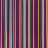 Montage Stripe Plum by Kasmir Designer Fabric 5064 100% Cotton CHINA 15,000 Wyzenbeek Double Rubs Horizontal: 13 6/8 inches and Vertical: 0 Inches 54 - Swanky Fabrics -