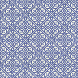 Perot Trellis Aquarium by Kasmir Designer Fabric 5088 100% Cotton USA 15,000 Wyzenbeek Double Rubs Horizontal: 6 6/8 inches and Vertical: 6 6/8 inches 54 - Swanky Fabrics -