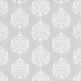 Picolino White by Kasmir Designer Fabric 5077 100% Polyester TURKEY Not Tested Horizontal: 15 7/8 inches and Vertical: 11 inches 56 - 57 - Swanky Fabrics -