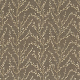 Plum Grove Thunder by Kasmir Designer Fabric 1438 87% Rayon 13% Polyester Embroidery 100% Polyester INDIA 9,000 Wyzenbeek Double Rubs Horizontal: 17 3/8 inches and Vertical: 15 4/8 inches 52 - 55 - Swanky Fabrics -