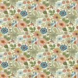 Preston Hollow Garden by Kasmir Designer Fabric 1434 100% Cotton INDONESIA 15,000 Wyzenbeek Double Rubs Horizontal: 27 inches and Vertical: 25 2/8 inches 54 - 55 - Swanky Fabrics -