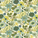 Preston Hollow Woodland by Kasmir Designer Fabric 1436 100% Cotton INDONESIA 15,000 Wyzenbeek Double Rubs Horizontal: 27 inches and Vertical: 25 2/8 inches 54 - 55 - Swanky Fabrics -