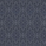 Purana Paisley Indigo by Kasmir Designer Fabric 5115 100% Cotton USA 15,000 Wyzenbeek Double Rubs Horizontal: 13 4/8 inches and Vertical: 25 2/8 inches 54 - Swanky Fabrics -