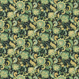 Serrana Garden Ocean Floor by Kasmir Designer Fabric 5107 55% Linen 45% Rayon CHINA 12,000 Wyzenbeek Double Rubs Horizontal: 27 4/8 inches and Vertical: 26 inches 54 - 55 - Swanky Fabrics -