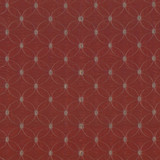 Soliloquy Brick by Kasmir Designer Fabric 5070 100% Polyester Embroidery 100% Polyester CHINA Not Tested Horizontal: 4 inches and Vertical: 3 6/8 inches 53 - 58 - Swanky Fabrics -