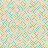 Tallmadge Fret Turquoise by Kasmir Designer Fabric 1442 100% Cotton Embroidery 100% Cotton INDIA Not Tested Horizontal: 17 inches and Vertical: 15 6/8 inches 52 - Swanky Fabrics -