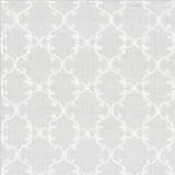 Twirl White by Kasmir Designer Fabric 5108 100% Polyester CHINA Not Tested Horizontal: 6 inches and Vertical: 6 inches 58 - 60 - Swanky Fabrics -
