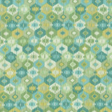 Valdez Ikat Spring Rain by Kasmir Designer Fabric 1442 100% Cotton INDONESIA 15,000 Wyzenbeek Double Rubs Horizontal: 13 4/8 inches and Vertical: 25 inches 54 - 55 - Swanky Fabrics -