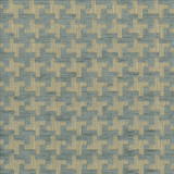 Windmill Blue Haze by Kasmir Designer Fabric 1441 42% Acrylic 33% Polyester 25% Cotton TURKEY 31,000 Martindale Cycles Horizontal: 1 3/8 inches and Vertical: 1 3/8 inches 54 - Swanky Fabrics -