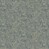 Headdress Denim  by Kasmir Designer Fabric 5143 100% Polyester
 CHINA 51,000 Wyzenbeek Double Rubs Horizontal: 29 inches and Vertical: 14 4/8 inches 54  - Swanky Fabrics -