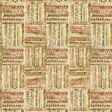 Huron Peachspice  by Kasmir Designer Fabric 5155 100% Cotton
 TURKMENISTAN 6,000 Wyzenbeek Double Rubs Horizontal: 13 4/8 inches and Vertical: 27 inches 54  - Swanky Fabrics -