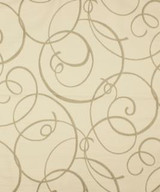 Twirl Marshmallow M8709 by Barrow Designer Fabric 10CL09 45% POLYESTER (F)
32% COTTON
23% POLYESTER (S) CHINA 9,000 DOUBLE RUBS </p><p>Repeat: Horizontal: 13-1/2" and Vertical: 27-7/8" 54" Minimum - Swanky Fabrics -