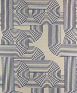 Pintle Navy M9736 by Barrow Designer Fabric 15CL09 54% POLYESTER (F)
46% COTTON CHINA 15,000 DOUBLE RUBS </p><p>Repeat: Horizontal: 13 1/2" and Vertical: 13 1/2" 54" Minimum - Swanky Fabrics -