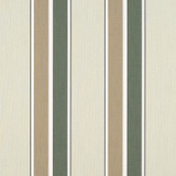 4959 Fern / Heather Beige Blockstripe by Sunbrella Designer Fabric Sunbrella Awning Stripes 100% Sunbrella® Acrylic USA or Imported 10-Year Horizontal: and Vertical: 46 in. - Swanky Fabrics -