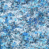 Anantara Reef/Blue Marine 3089-001 by Grey Watkins Designer Fabric SCALAMANDRE WAREHOUSE 51% LINEN 49% COTTON ITALY LIGHT DUTY Horizontal: 18.5" and Vertical: 25 .5" 54" - Swanky Fabrics -