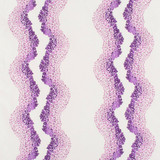 Anchita/Purple 1635-002 by Grey Watkins Designer Fabric SCALAMANDRE WAREHOUSE 66% LINEN 34% COTTON BASE RAYON EMB. INDIA LIGHT DUTY Horizontal: 7.5" and Vertical: 13.25" 54" - Swanky Fabrics -