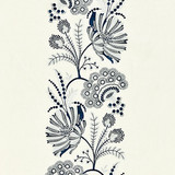 Annelise Embroidery/Porcelain 27162-001 by Scalamandre Designer Fabric SCALAMANDRE WAREHOUSE 70% LINEN 30% VISCOSE INDIA LIGHT DUTY Horizontal: 25.5" and Vertical: 30.5" 52" - Swanky Fabrics -