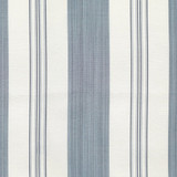 Astor Stripe/Indigo 26982-002 by Scalamandre Designer Fabric SCALAMANDRE WAREHOUSE 50% SILK 50% COTTON INDIA LIGHT DUTY Horizontal: and Vertical: 4.75" 55.5" - Swanky Fabrics -