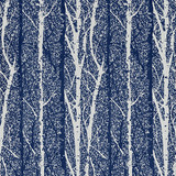 Birch Weave/Cobalt 27205-004 by Grey Watkins Designer Fabric SCALAMANDRE WAREHOUSE 88% COTTON 12% POLYESTER INDIA MEDIUM DUTY Horizontal: 33" and Vertical: 13.5" 52" - Swanky Fabrics -