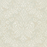 Camille Damask/Latte 27226-001 by Scalamandre Designer Fabric SCALAMANDRE WAREHOUSE 45% POLYESTER 32% COTTON 14% LINEN|9% ACRYLIC INDIA LIGHT DUTY Horizontal: 34" and Vertical: 27" 54" - Swanky Fabrics -
