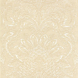 Carlotta Damask/Bisque 27081-001 by Scalamandre Designer Fabric SCALAMANDRE WAREHOUSE 36% COTTON 34% VISCOSE 30% SILK ITALY LIGHT DUTY Horizontal: 27" and Vertical: 27" 54" - Swanky Fabrics -