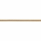 Cecile Gimp Tape/Bisque V1243-002 by Scalamandre Trim Designer Trim SCALAMANDRE WAREHOUSE 44% RAYON 43% FIBRANNE|7% COTTON 6% POLYESTER CHINA LIGHT DUTY Horizontal: and Vertical: 1" - Swanky Fabrics -