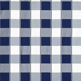 Chelsea Check/Navy 27024-009 by Scalamandre Designer Fabric SCALAMANDRE WAREHOUSE 100% SILK INDIA LIGHT DUTY Horizontal: 4" and Vertical: 4.375" 54" - Swanky Fabrics -