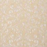Chiara Embroidery/Chardonnay 27029-001 by Scalamandre Designer Fabric SCALAMANDRE WAREHOUSE 60% LINEN 40% COTTON INDIA LIGHT DUTY Horizontal: 15" and Vertical: 24" 53" - Swanky Fabrics -