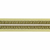 Colette Braided Tape/Leaf V1242-004 by Scalamandre Trim Designer Trim SCALAMANDRE WAREHOUSE 45% FIBRANNE 30% RAYON 15% COTTON|8% POLYAMIDE 2% POLYESTER CHINA LIGHT DUTY Horizontal: and Vertical: 3.625" - Swanky Fabrics -