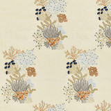 Combe Martin/Sand 7072-002 by Old World Weavers Designer Fabric SCALAMANDRE WAREHOUSE 100% LINEN INDIA LIGHT DUTY Horizontal: 30" and Vertical: 17.75" 53.75" - Swanky Fabrics -