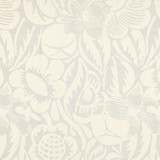 Deco Flower/Mineral 27131-003 by Scalamandre Designer Fabric SCALAMANDRE WAREHOUSE 100% LINEN ITALY MEDIUM DUTY Horizontal: 43.375" and Vertical: 27" 54" - Swanky Fabrics -