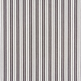 Devon Ticking Stripe/Charcoal 27115-005 by Scalamandre Designer Fabric SCALAMANDRE WAREHOUSE 100% COTTON INDIA LIGHT DUTY Horizontal: and Vertical: 1.5" 53" - Swanky Fabrics -