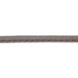 Georgica Braided Cord/Charcoal C303-009 by Scalamandre Trim Designer Trim SCALAMANDRE WAREHOUSE 38% ACETATE 29% VISCOSE 27% ACRYLIC|6% COTTON ITALY LIGHT DUTY Horizontal: and Vertical: .25" - Swanky Fabrics -