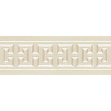 Imperial Embroidered Tape/Sand T3280-001 by Scalamandre Trim Designer Trim SCALAMANDRE WAREHOUSE 80% COTTON 20% RAYON INDIA LIGHT DUTY Horizontal: 6.5" and Vertical: 6" - Swanky Fabrics -