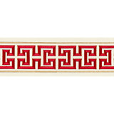 Imperial Embroidered Tape/Lacquer T3280-006 by Scalamandre Trim Designer Trim SCALAMANDRE WAREHOUSE 80% COTTON 20% RAYON INDIA LIGHT DUTY Horizontal: 6.5" and Vertical: 6" - Swanky Fabrics -