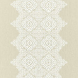 Josephine/Sand 27168-001 by Scalamandre Designer Fabric SCALAMANDRE WAREHOUSE 60% COTTON 25% LINEN 15% POLYESTER INDIA MEDIUM DUTY Horizontal: 17" and Vertical: 28" 55" - Swanky Fabrics -