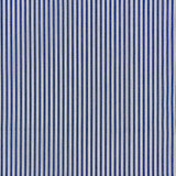 Kent Stripe/Navy 36395-014 by Scalamandre Designer Fabric SCALAMANDRE WAREHOUSE 100% COTTON INDIA LIGHT DUTY Horizontal: and Vertical: .25" 54" - Swanky Fabrics -